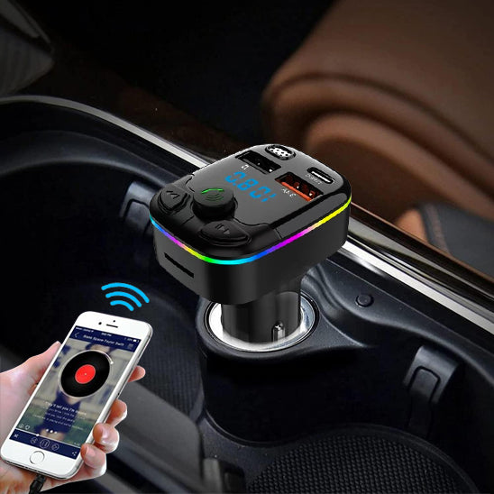 TRANSMETTEUR BLUETOOTH VOITURE FIABLE AVEC CONNEXION STABLE
