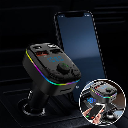 TRANSMETTEUR BLUETOOTH VOITURE PRATIQUE POUR LONGS TRAJETS
