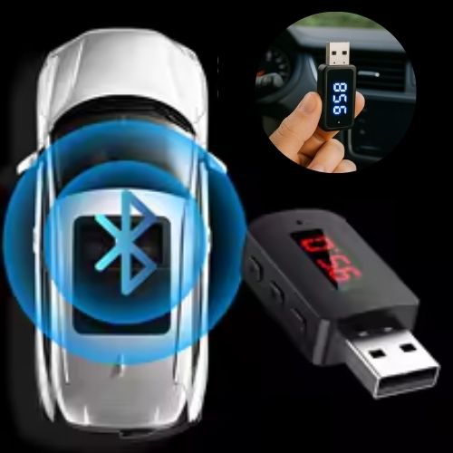 TRANSMETTEUR FM BLUETOOTH PUISSANT POUR MUSIQUE CLAIRE
