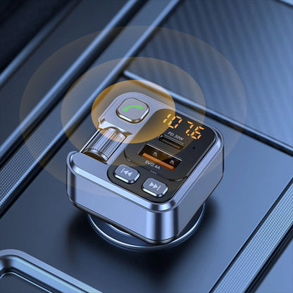 TRANSMETTEUR FM MULTIFONCTIONNEL AVEC CHARGE RAPIDE
