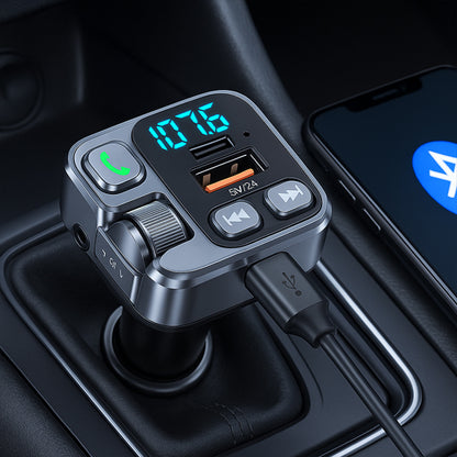 
TRANSMETTEUR FM COMPACT POUR TOUS TYPES DE VOITURES
