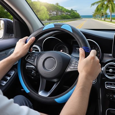 volant voiture confortable et ergonomique     